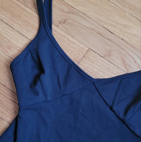 FOR LOVE AND LEMONS CLARA RIBBED THONG BODYSUIT - Picture 4 of 6